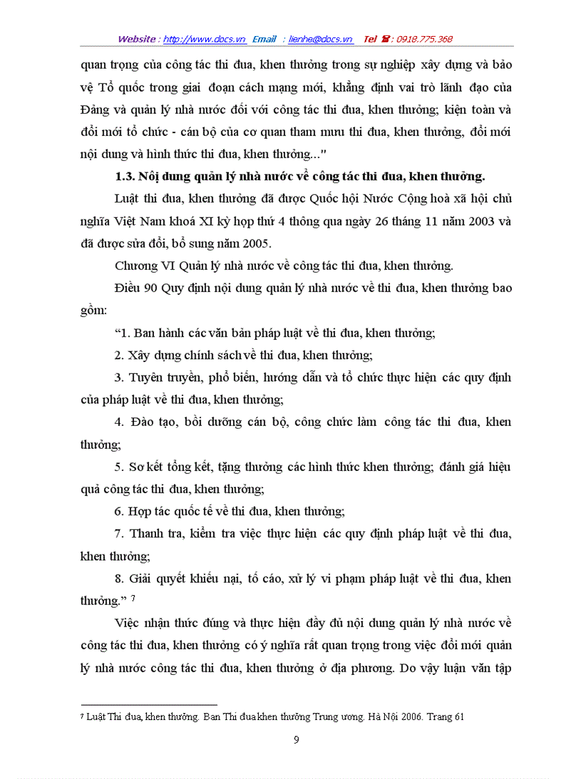 image for page Đổi mới quản lý nhà nước về công tác thi đua khen thưởng ở địa phương