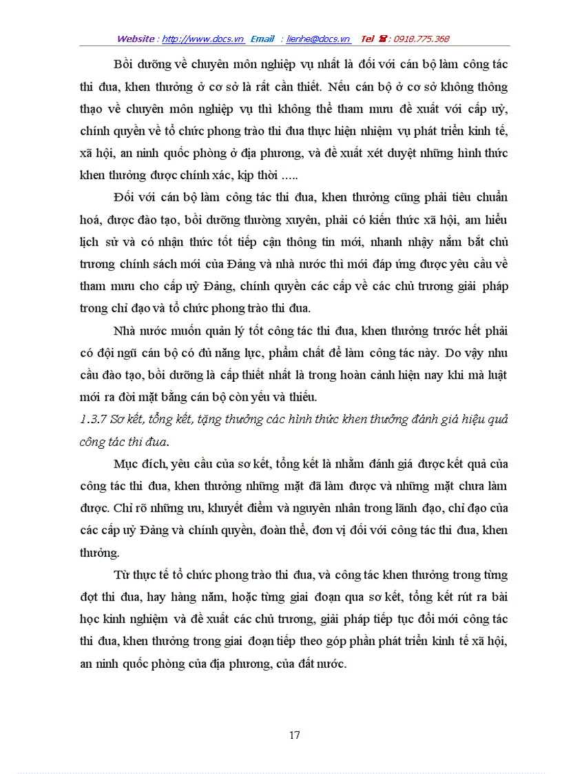image for page Đổi mới quản lý nhà nước về công tác thi đua khen thưởng ở địa phương