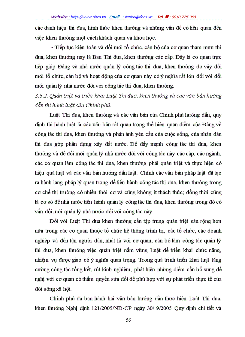 image for page Đổi mới quản lý nhà nước về công tác thi đua khen thưởng ở địa phương