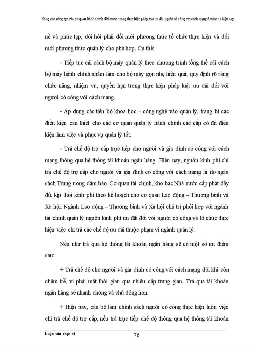 image for page Nâng cao năng lực của cơ quan hành chính Nhà nước trong thực hiện pháp luật ưu đãi người có công với cách mạng ở nước ta trong hiện nay