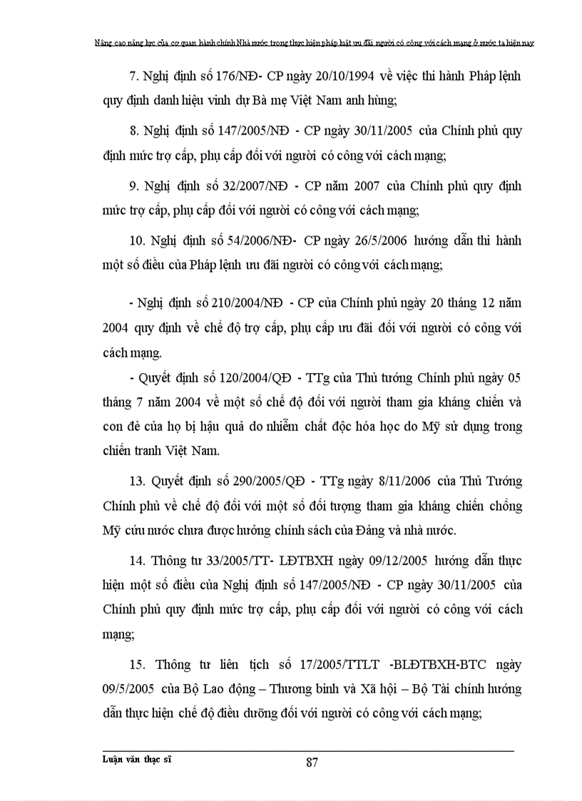 image for page Nâng cao năng lực của cơ quan hành chính Nhà nước trong thực hiện pháp luật ưu đãi người có công với cách mạng ở nước ta trong hiện nay
