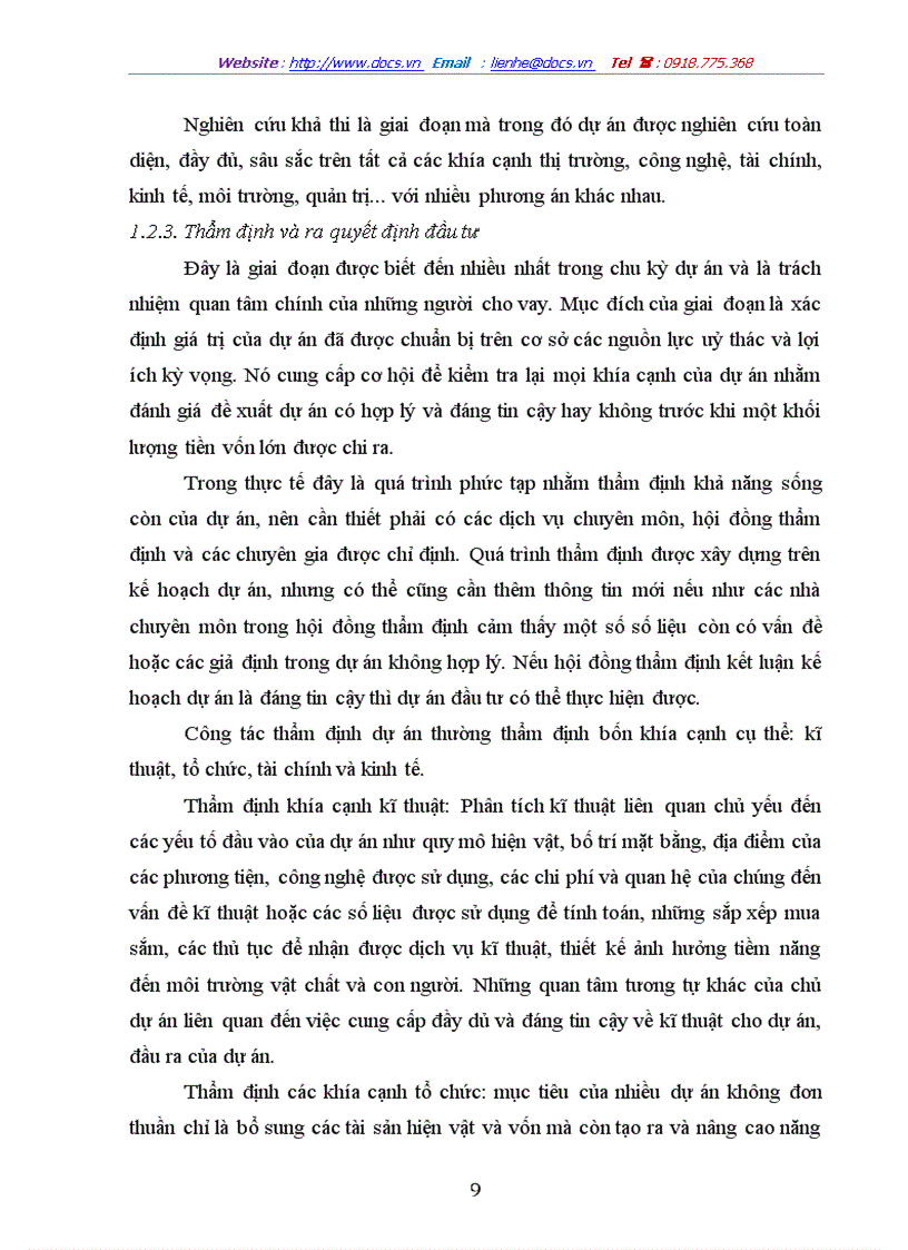 image for page Đề xuất phương pháp đánh giá hiệu quả tài chính kinh tế xã hội của dự án