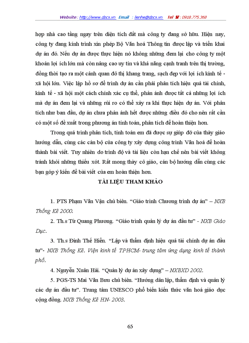 image for page Đề xuất phương pháp đánh giá hiệu quả tài chính kinh tế xã hội của dự án