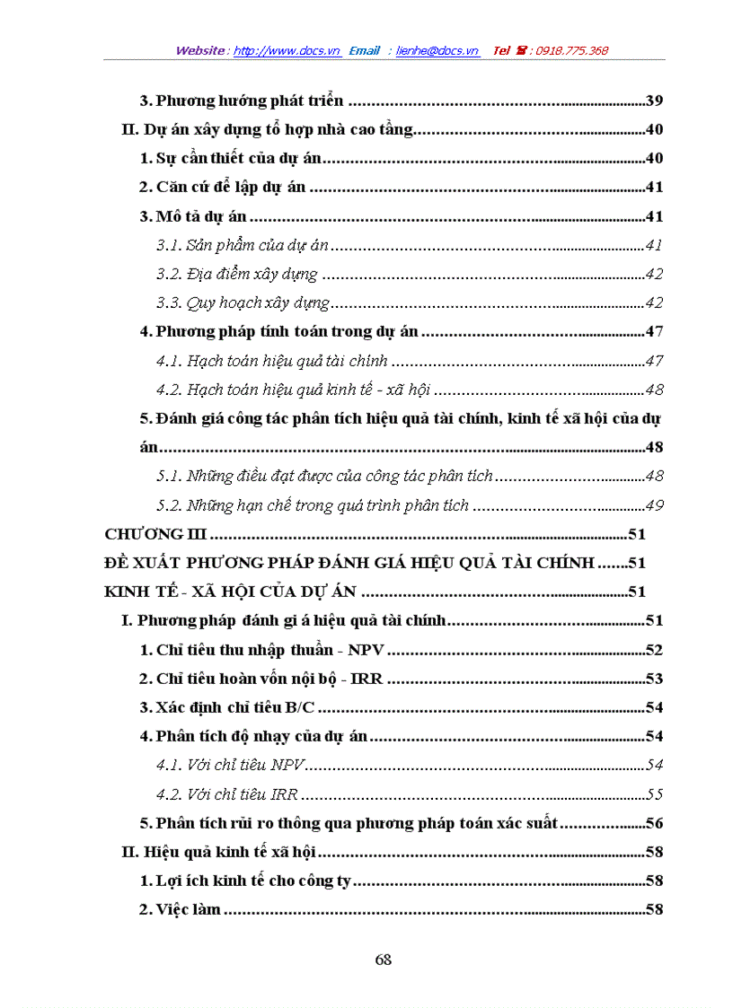 image for page Đề xuất phương pháp đánh giá hiệu quả tài chính kinh tế xã hội của dự án