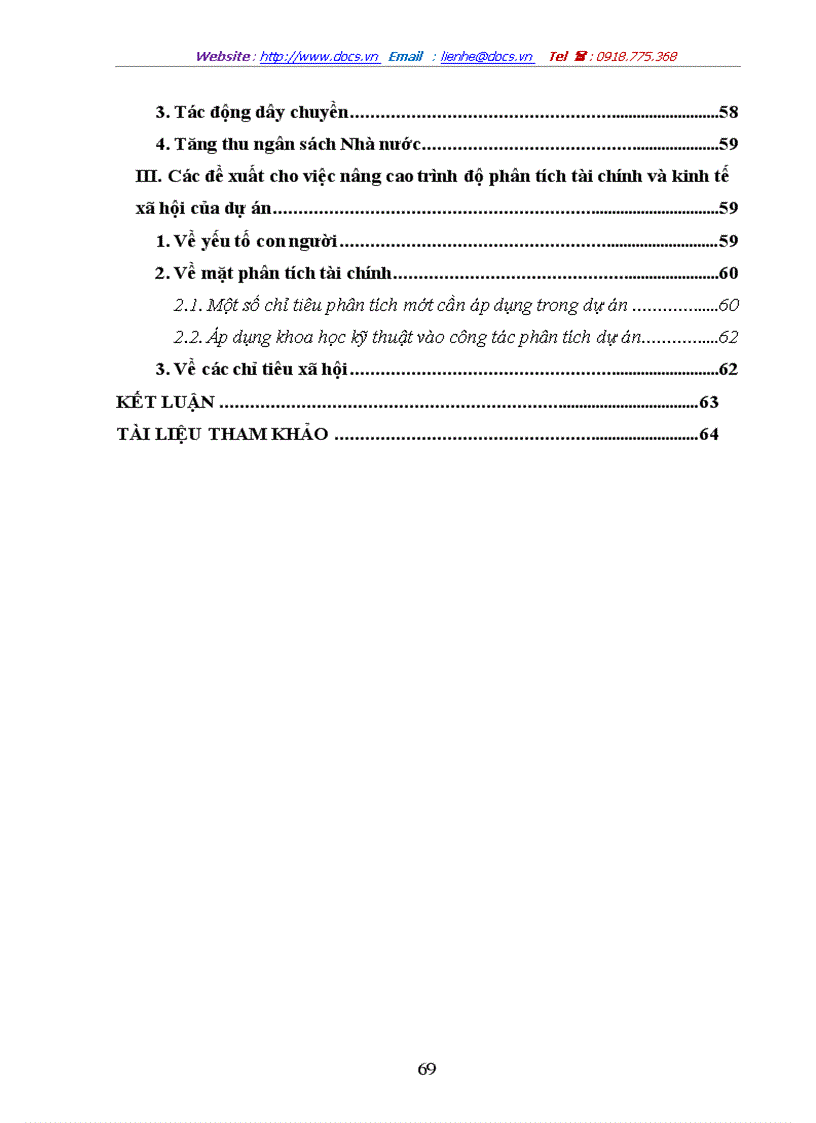 image for page Đề xuất phương pháp đánh giá hiệu quả tài chính kinh tế xã hội của dự án