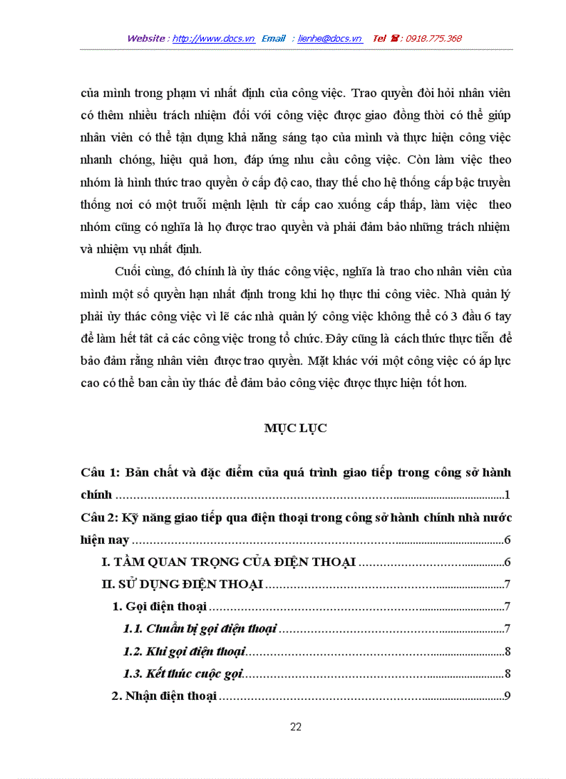 image for page Tổ chức và điều hành công sở II