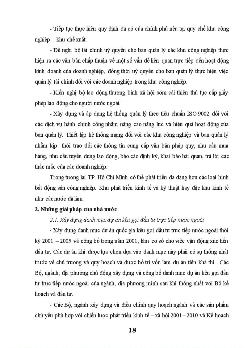 image for page Những giải pháp nhằm thu hút fdi vào các khu công nghiệp trên địa bàn thành phố hồ chí minh