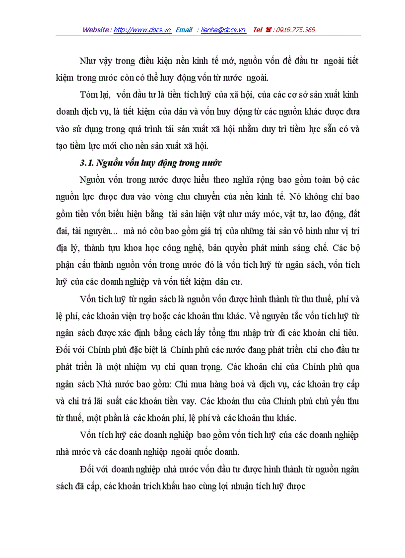 image for page Một số giải pháp để tăng cường thu hút vốn cho đầu tư phát triển kinh tế xã hội của tỉnh hải dương trong thời gian tới