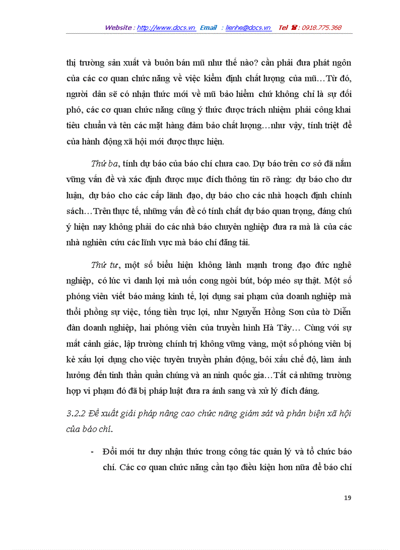 image for page Vai trò của chức năng giám sát và phản biện xã hội trong hoạt động báo chí