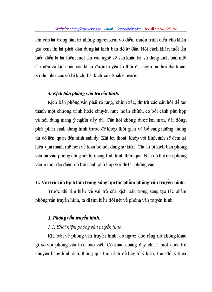 image for page Kịch bản truyền hình