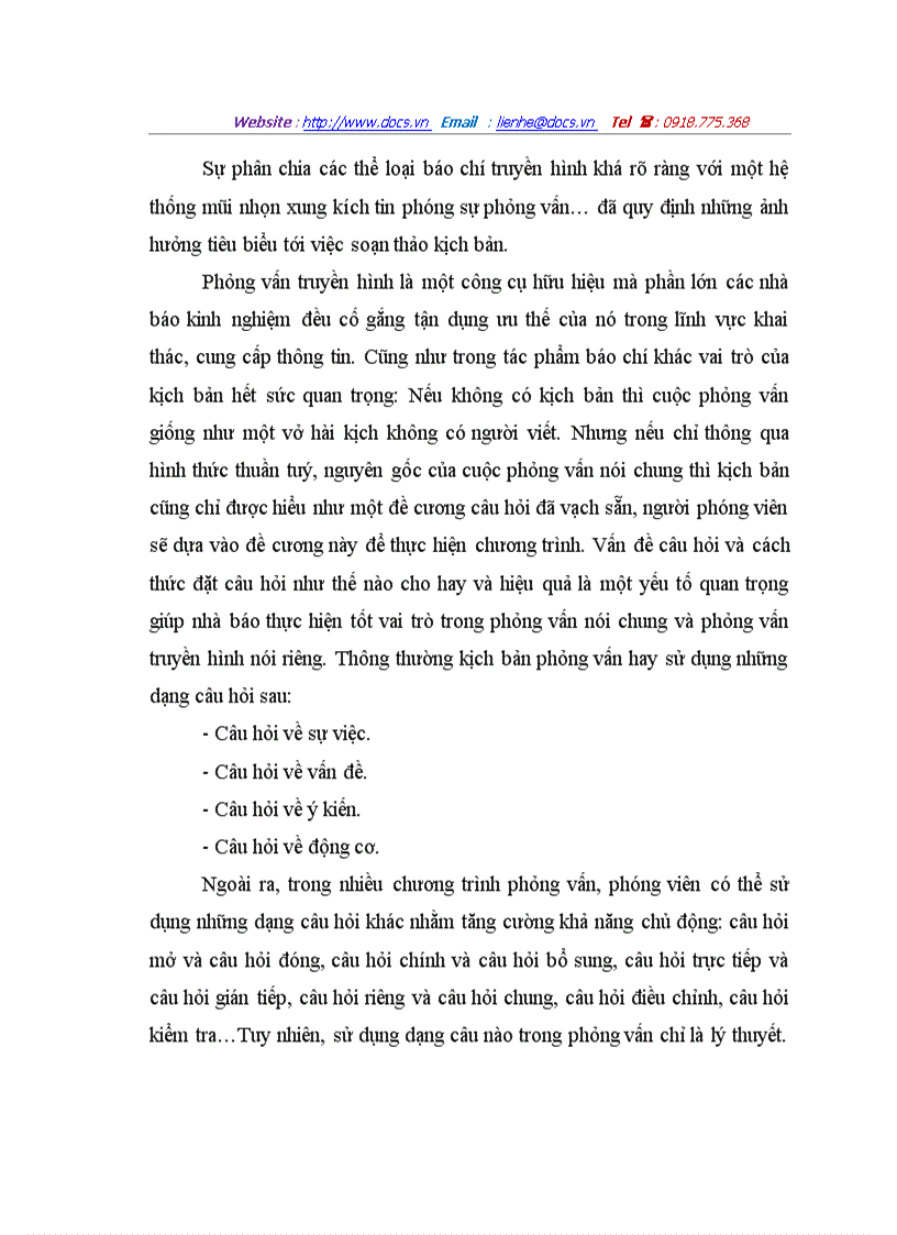 image for page Kịch bản truyền hình