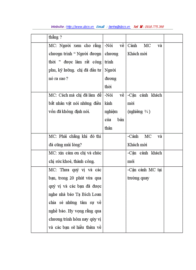 image for page Kịch bản truyền hình
