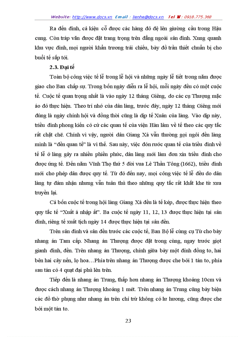 image for page Lễ hội làng Giang Xá