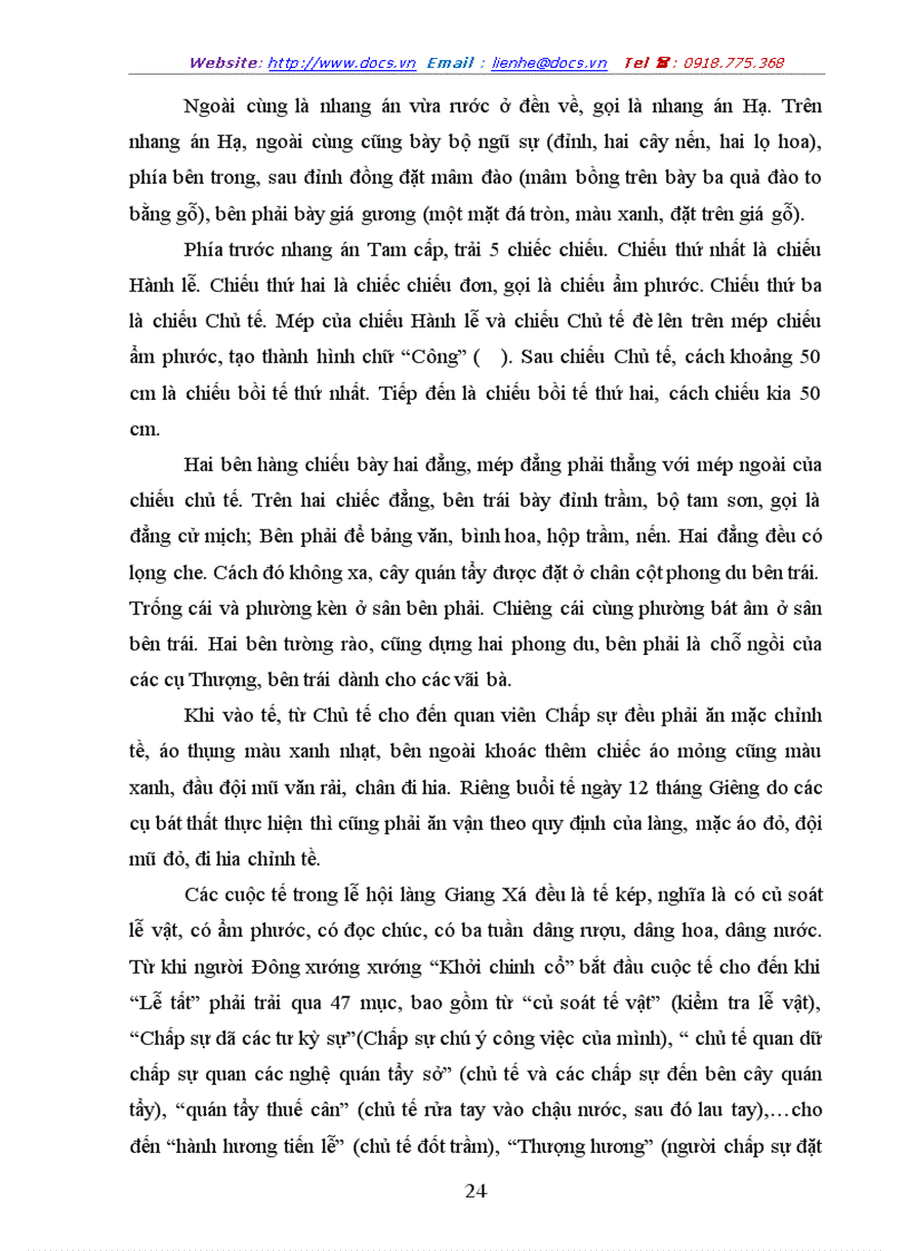 image for page Lễ hội làng Giang Xá