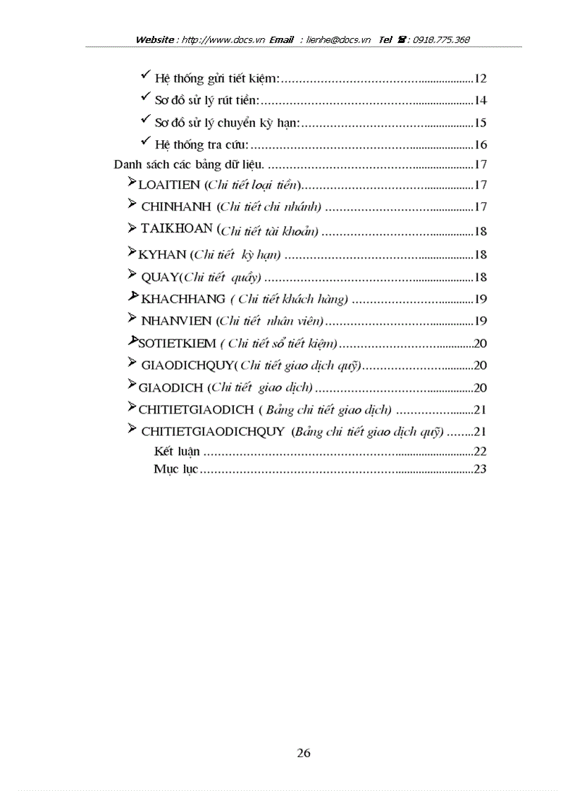 image for page Phân tích và Thiết kế hệ thống quản lý tiền mặt cho ngân NHNo PTNT Việt Nam chi nhánh huyện Thanh Trì