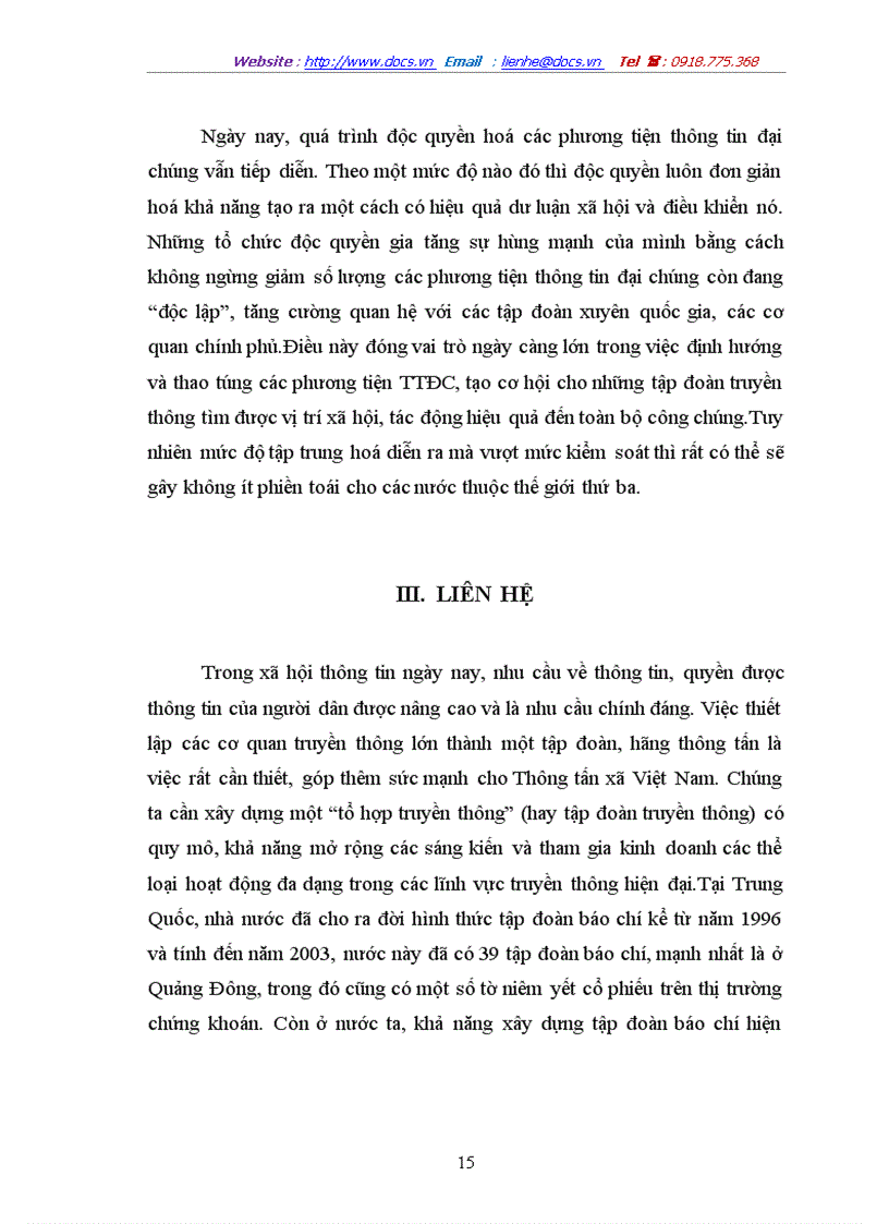 image for page Tập trung hóa báo chí tại các nước tư bản chủ nghĩa