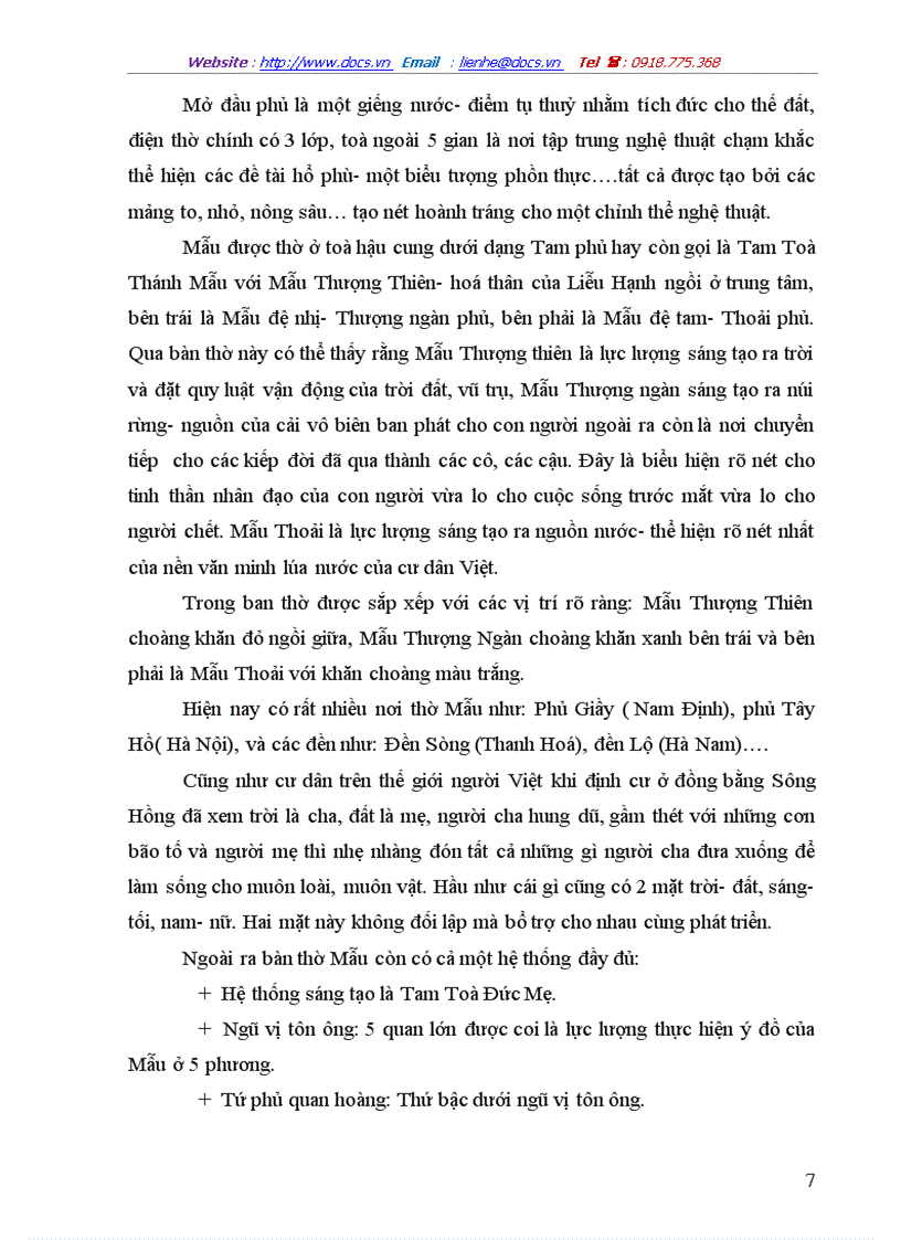 image for page Tín ngưỡng thờ Mẫu của dân tộc Việt Nam