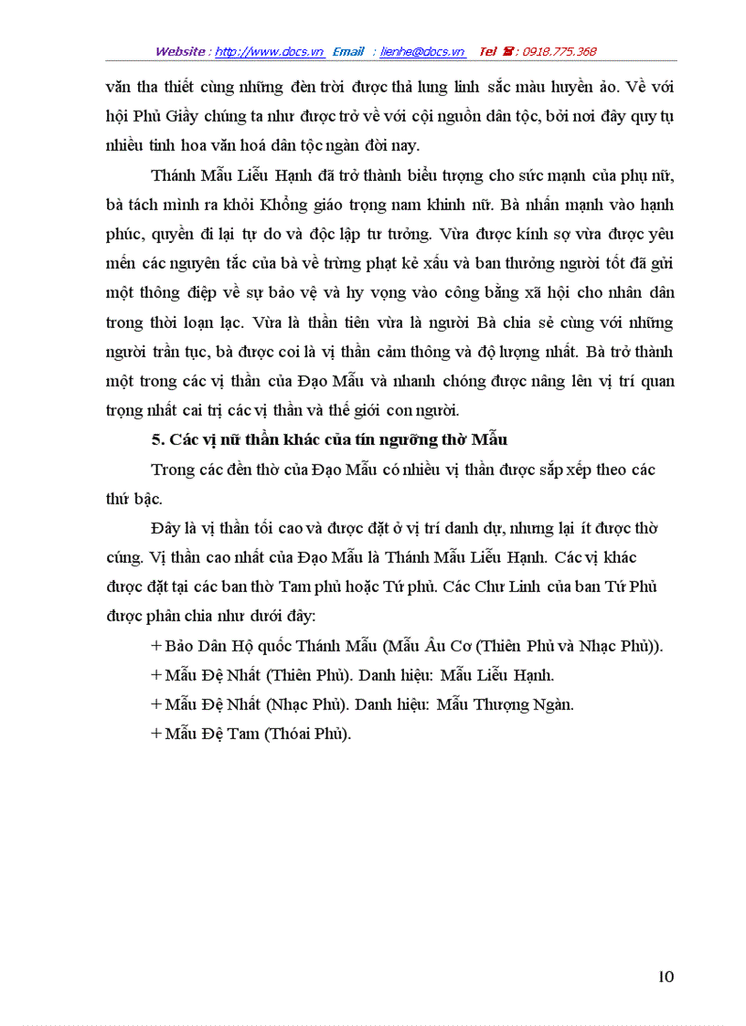 image for page Tín ngưỡng thờ Mẫu của dân tộc Việt Nam