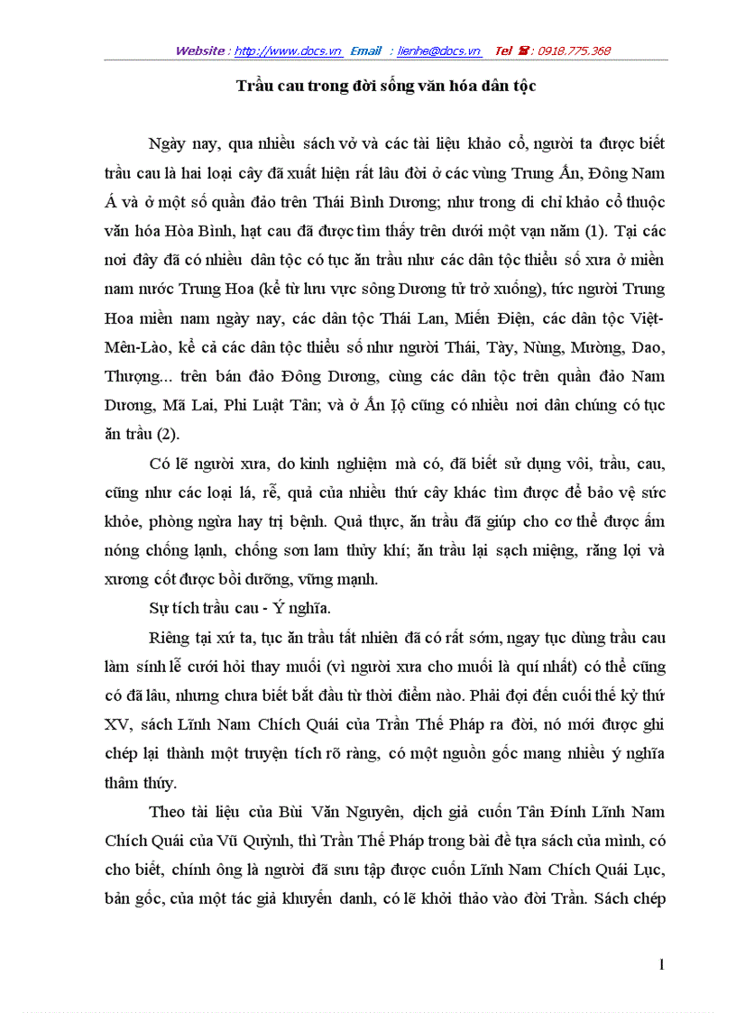 image for page Trầu cau trong đời sống văn hóa dân tộc