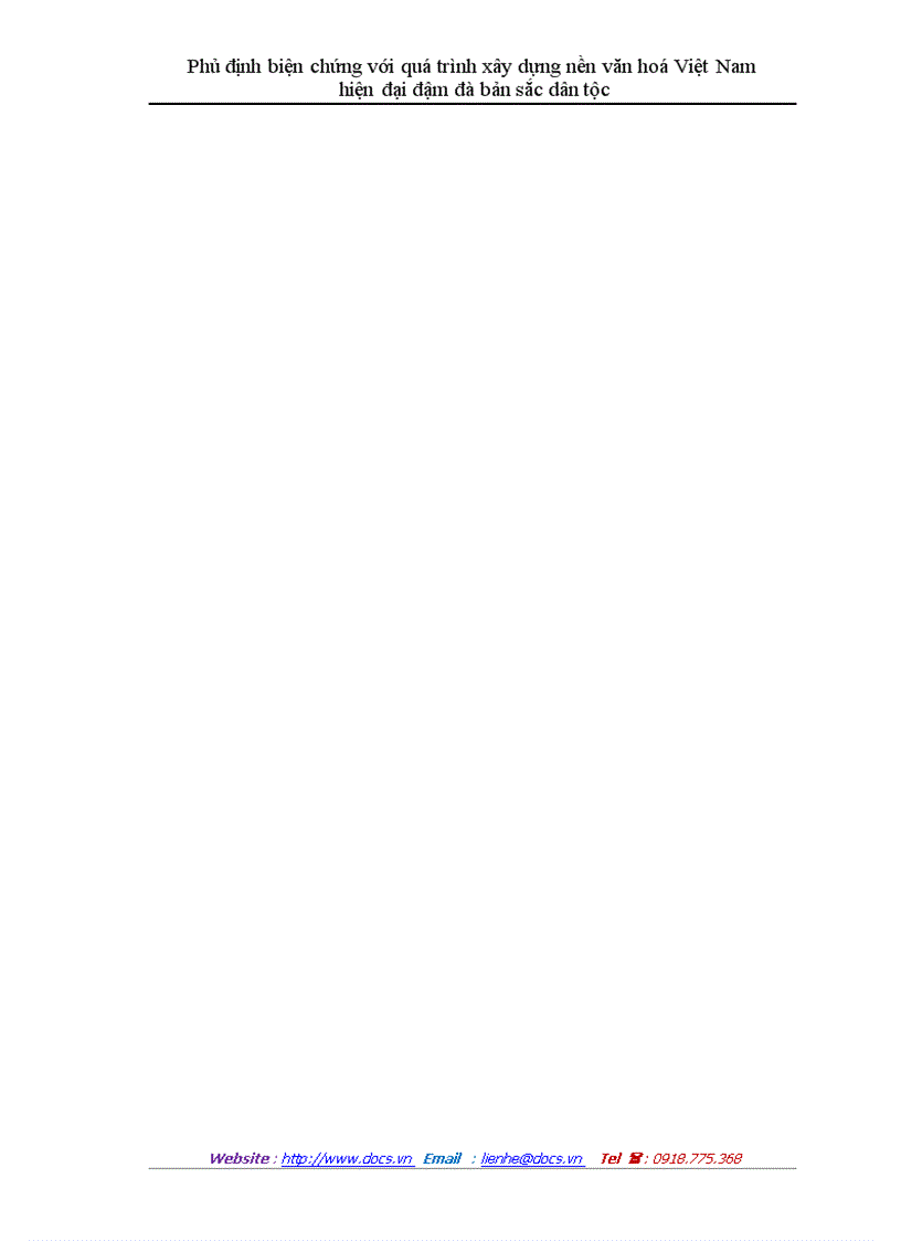 image for page Phủ định biện chứng với quá trình xây dựng nền văn hoá Việt Nam hiện đại đậm đà bản sắc dân tộc