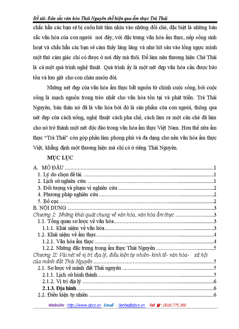 image for page Bản sắc văn hóa Thái Nguyên thể hiện qua ẩm thực Trà Thái