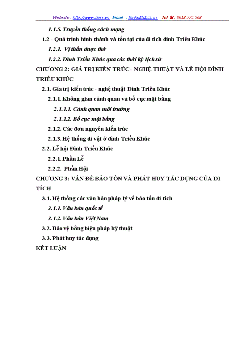 image for page Tìm hiều di tích đình Triều Khúc