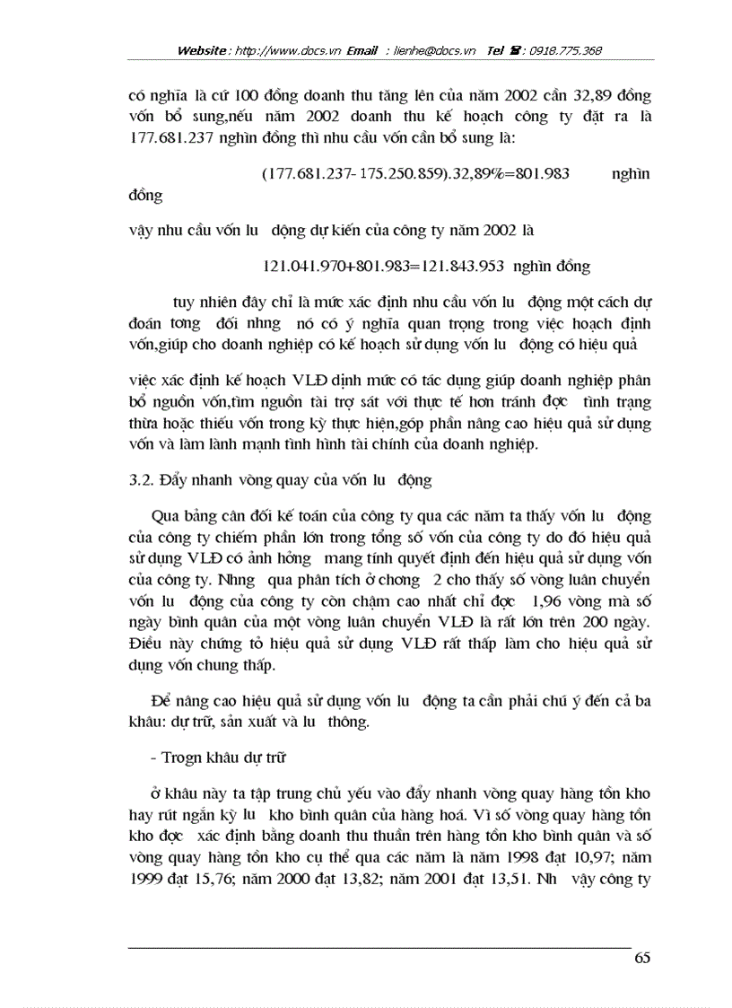 image for page Thực trạng hiệu quả sử dụng vốn tại công ty xây dựng cấp thoát nước