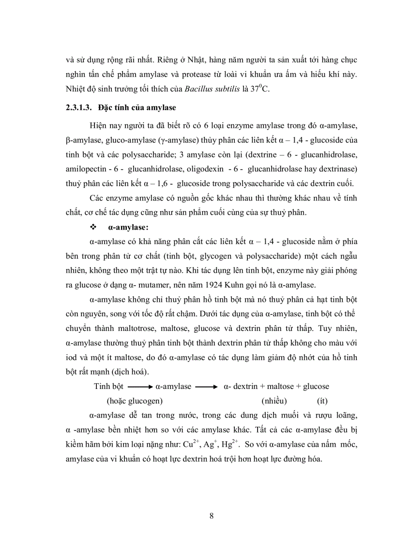 image for page Phân lập khảo sát đặc điểm sinh học và tìm hiểu khả năng sinh enzyme của vi khuẩn Bacillus subtilis để sản xuất thử nghiệm chế phẩm sinh học