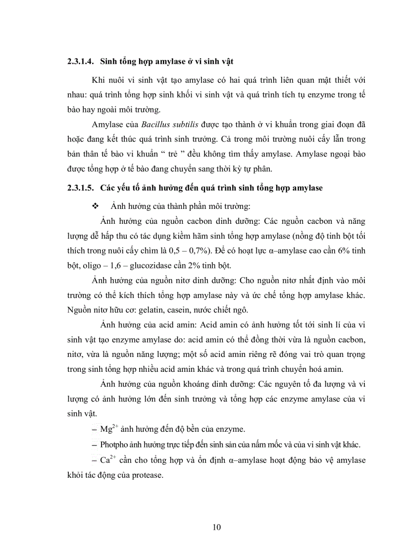image for page Phân lập khảo sát đặc điểm sinh học và tìm hiểu khả năng sinh enzyme của vi khuẩn Bacillus subtilis để sản xuất thử nghiệm chế phẩm sinh học