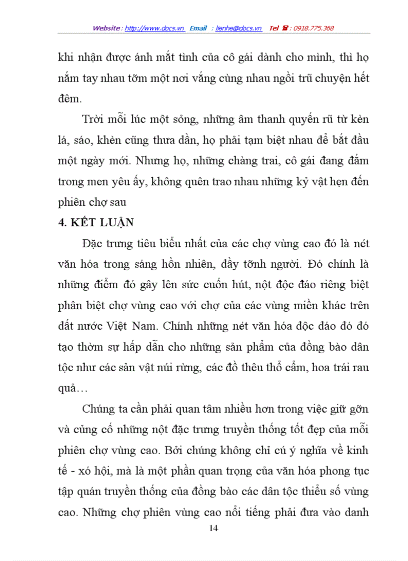 image for page Một số nét đặc trưng của chợ vùng cao thuộc miền núi phía bắc