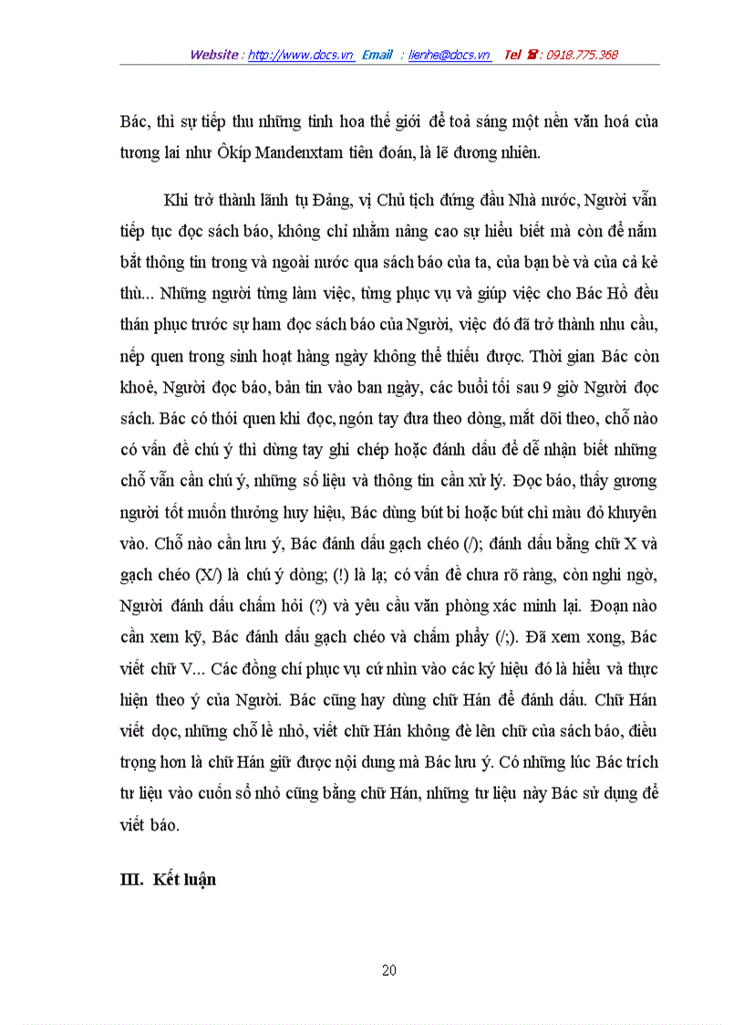 image for page Quan điểm của bác hồ về vấn đề báo chí