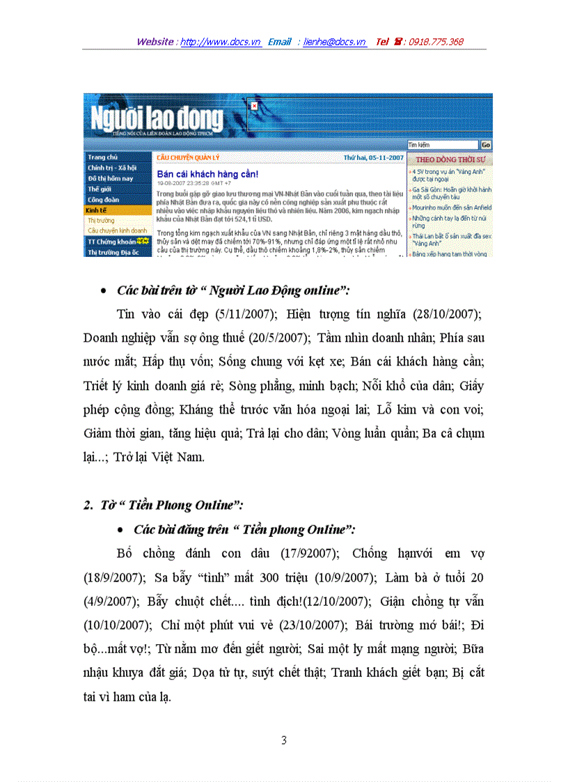 image for page Khảo sát câu chuyện báo chí trên báo hiện nay