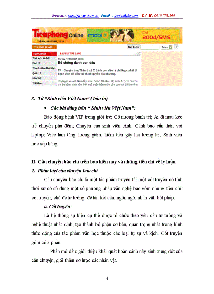 image for page Khảo sát câu chuyện báo chí trên báo hiện nay