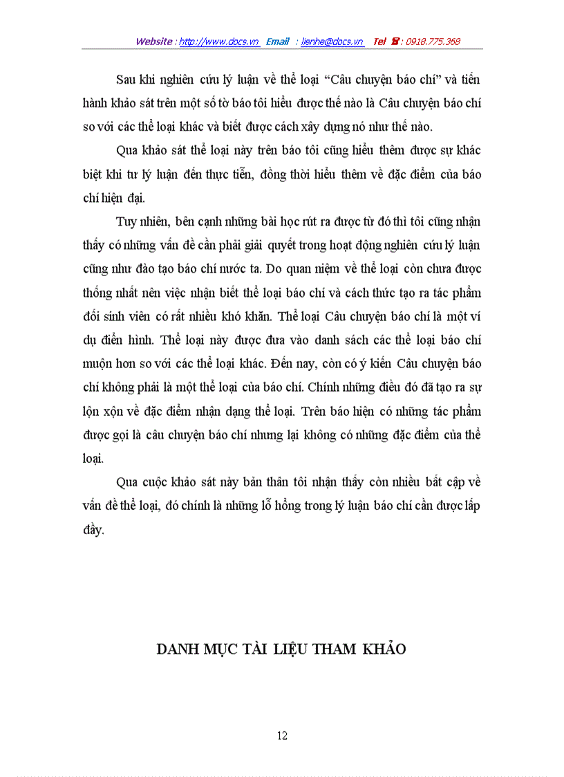 image for page Khảo sát câu chuyện báo chí trên báo hiện nay