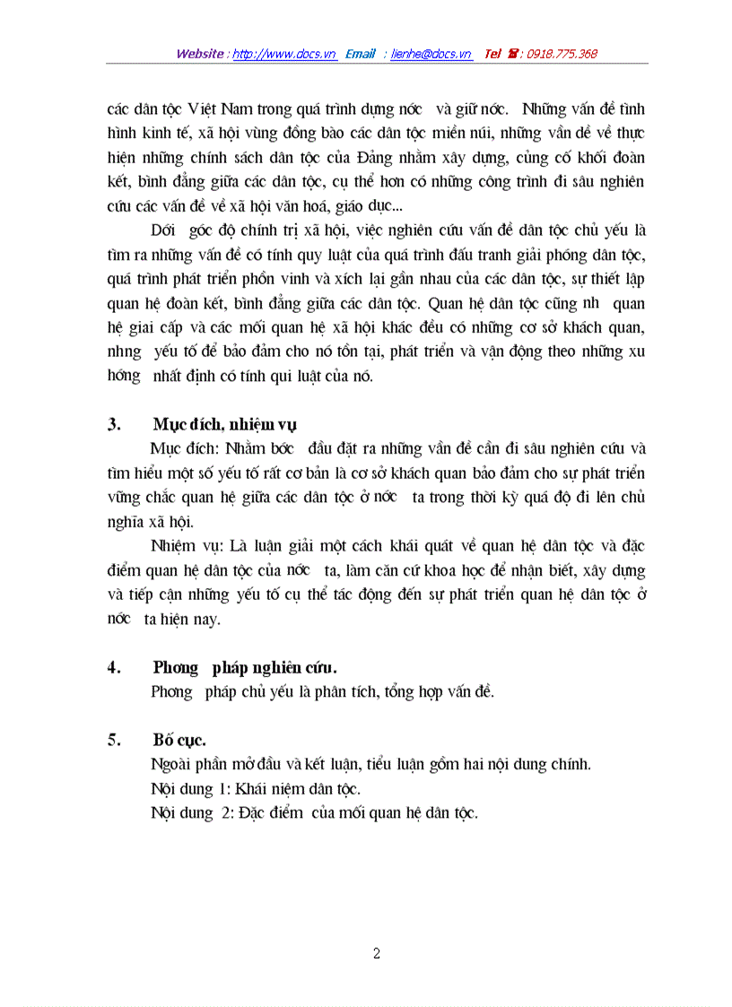 image for page Dân tộc và đặc điểm mối quan hệ dân tộc ở Việt Nam hiện nay