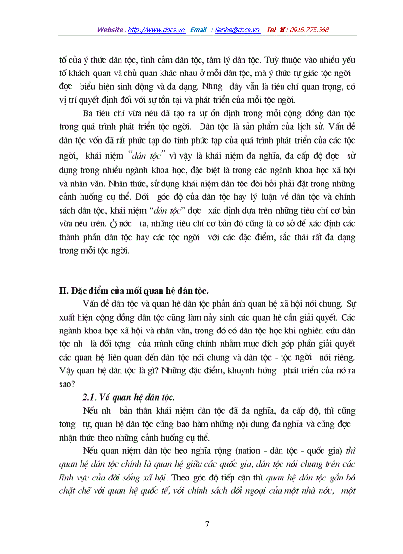 image for page Dân tộc và đặc điểm mối quan hệ dân tộc ở Việt Nam hiện nay