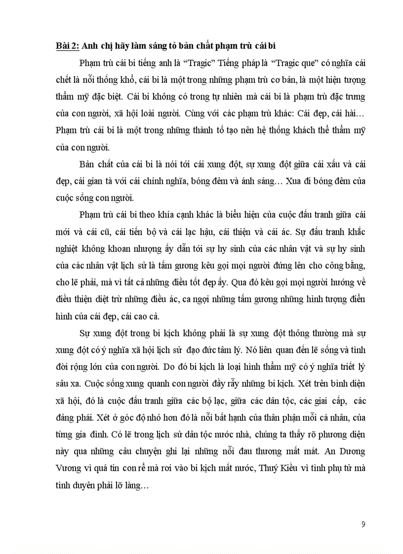 image for page Sáng tỏ bản chất phạm trù cái bi