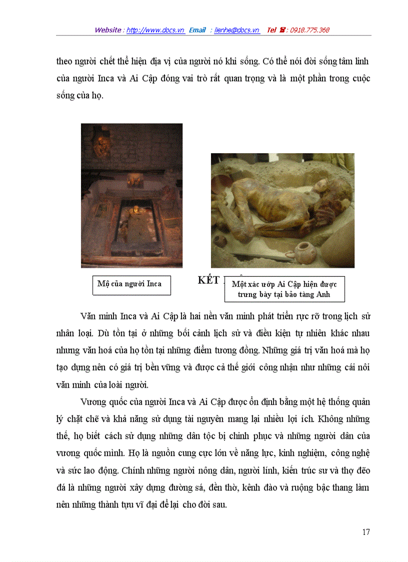 image for page Hai nền văn minh inca và ai cập