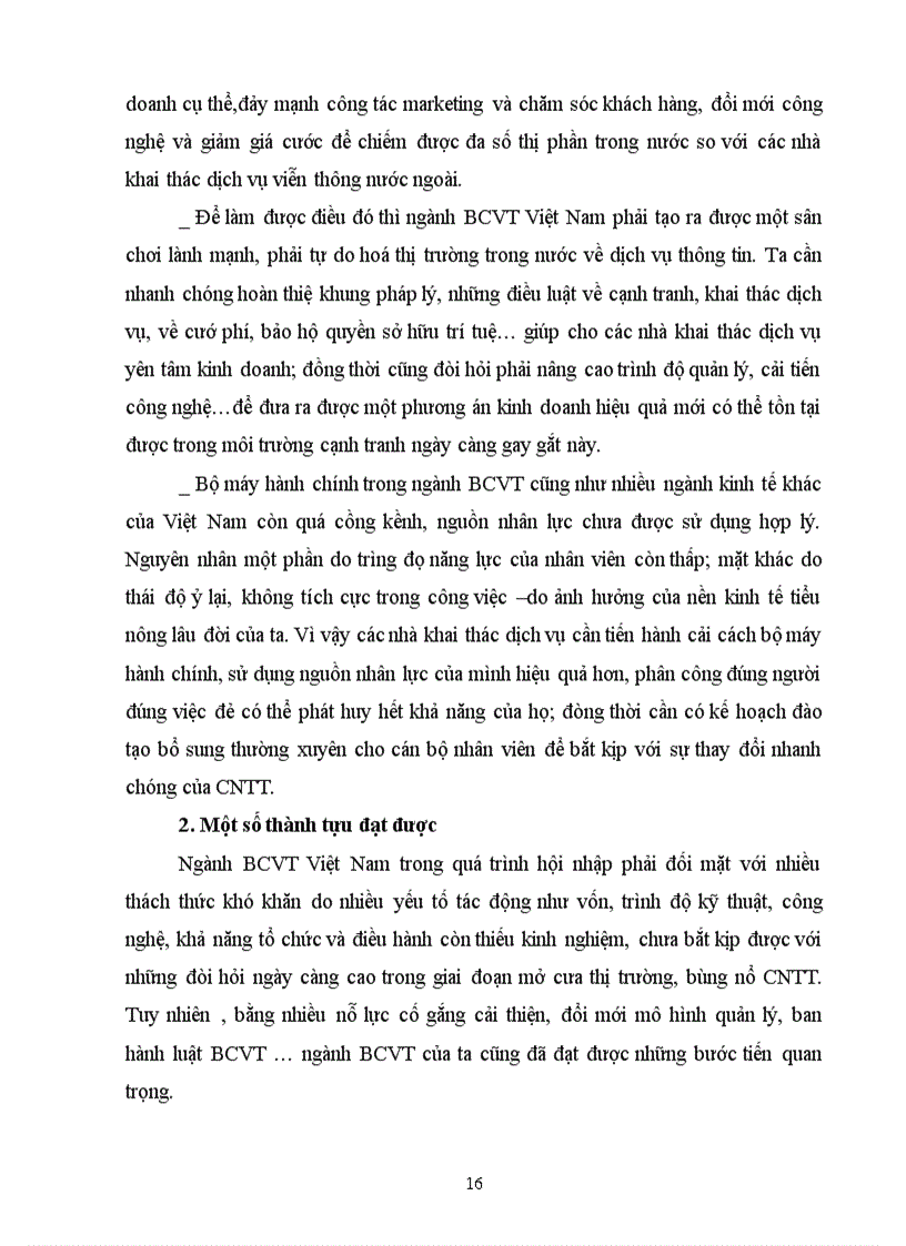 image for page Bưu chính viễn thông việt nam trong quá trình hội nhập