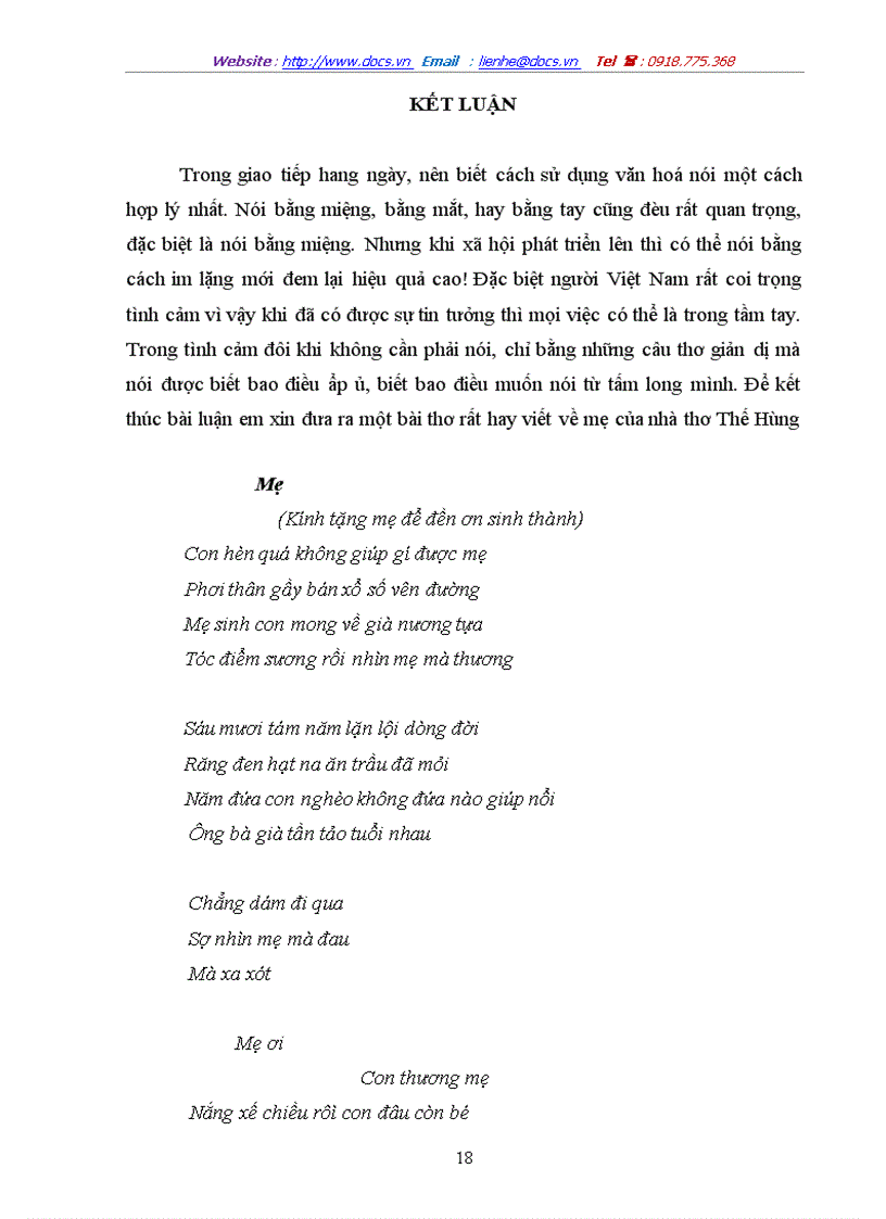 image for page Văn hóa ứng xử văn hóa nói