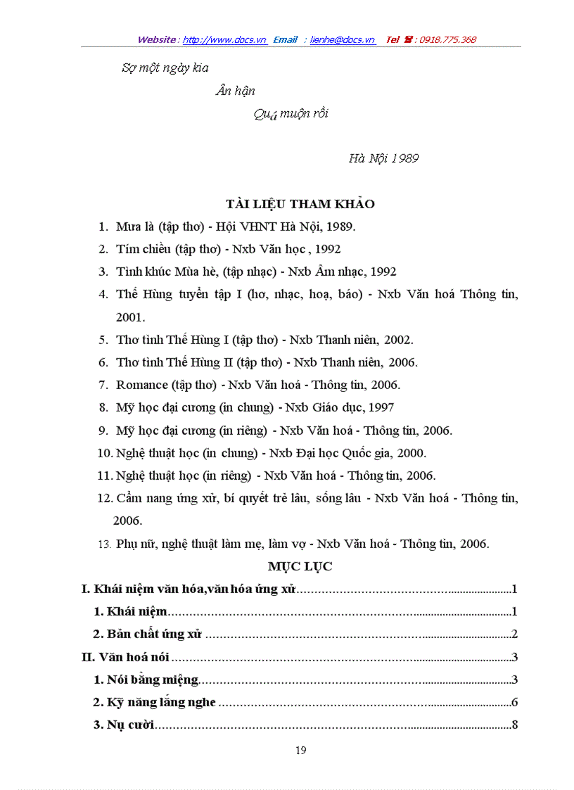 image for page Văn hóa ứng xử văn hóa nói