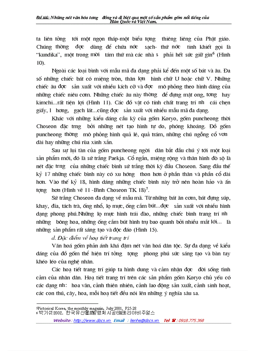image for page Những nét văn hóa tương đồng và dị biệt qua một số sản phẩm gốm nổi tiếng của Hàn Quốc và Việt Nam