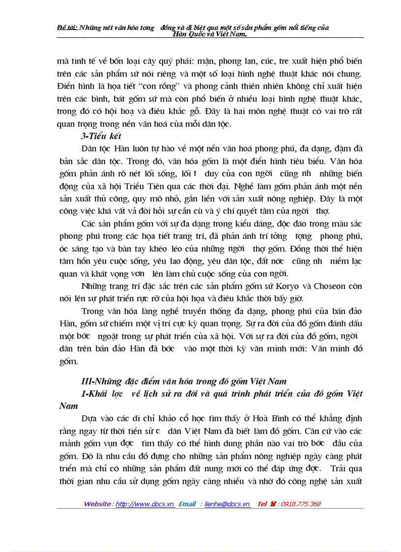 image for page Những nét văn hóa tương đồng và dị biệt qua một số sản phẩm gốm nổi tiếng của Hàn Quốc và Việt Nam