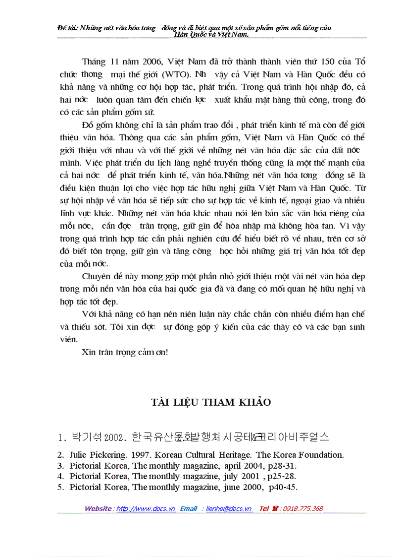 image for page Những nét văn hóa tương đồng và dị biệt qua một số sản phẩm gốm nổi tiếng của Hàn Quốc và Việt Nam