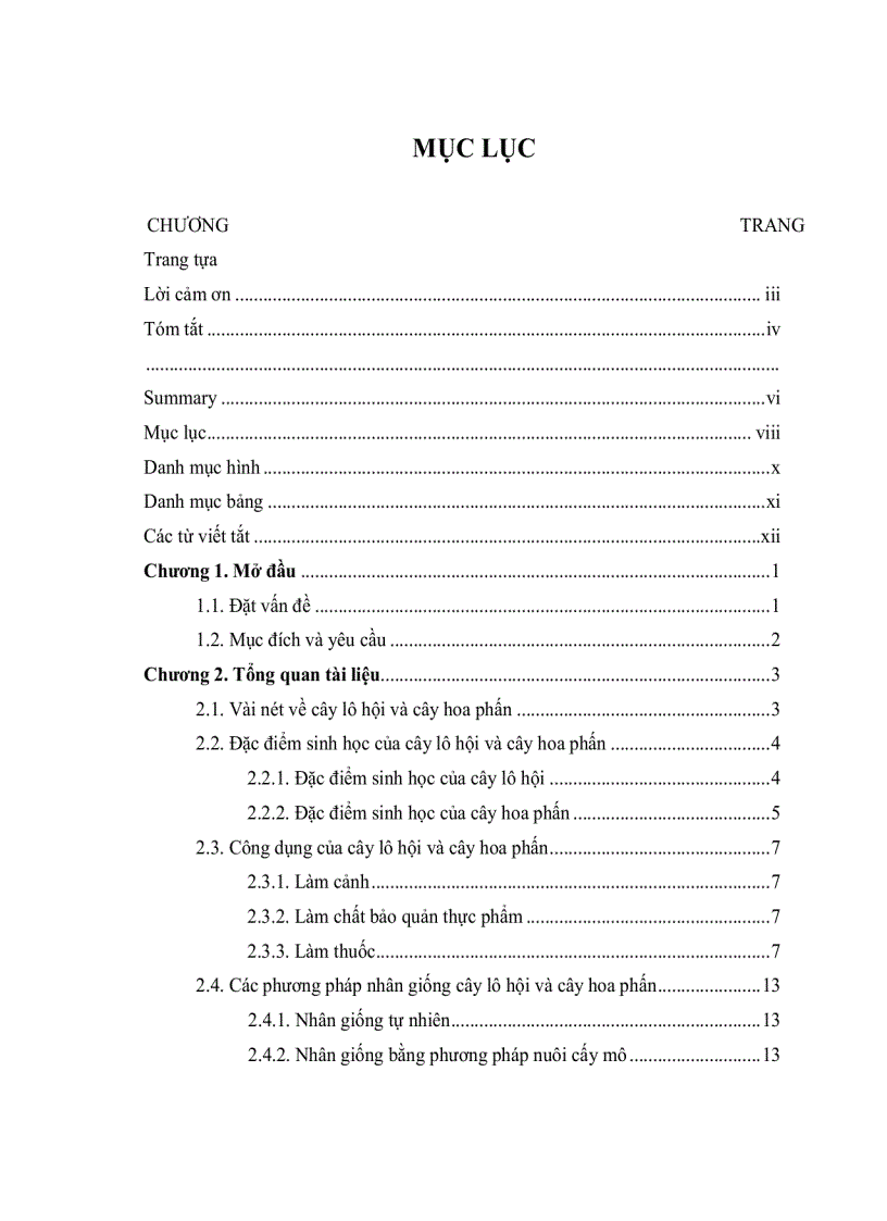 image for page Khảo sát hoạt tính kháng khuẩn và kháng nấm của các chất chiết thô từ cây lô hội Aloe vera và cây hoa phấn Mirabilis japala L nuôi cấy in vitro