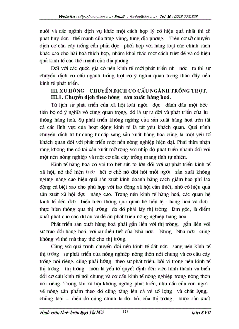 image for page Những biện pháp để chuyển dịch cơ cấu ngành trồng trọt của tỉnh Cao Bằng