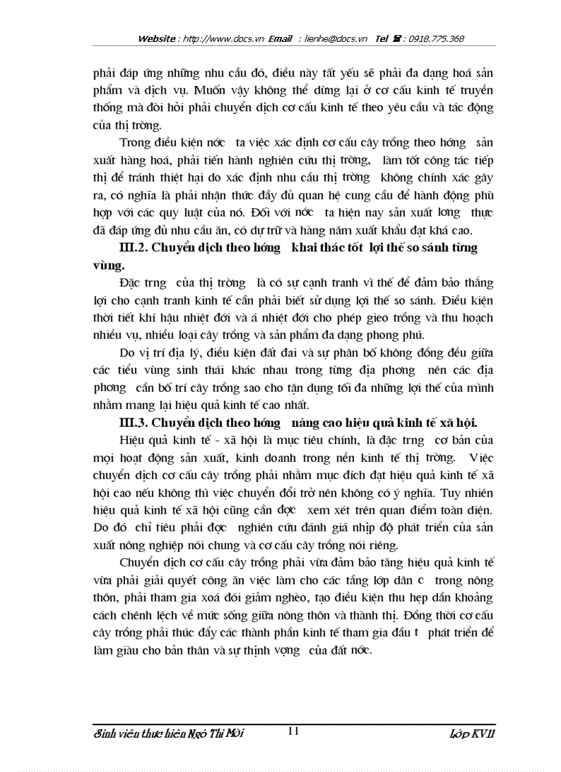 image for page Những biện pháp để chuyển dịch cơ cấu ngành trồng trọt của tỉnh Cao Bằng