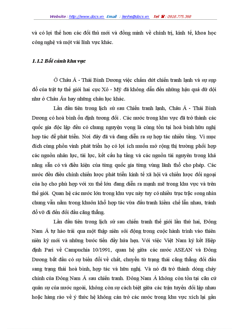 image for page Quan hệ Việt Nam Trung Quốc sau chiến tranh lạnh Thực trạng và triển vọng