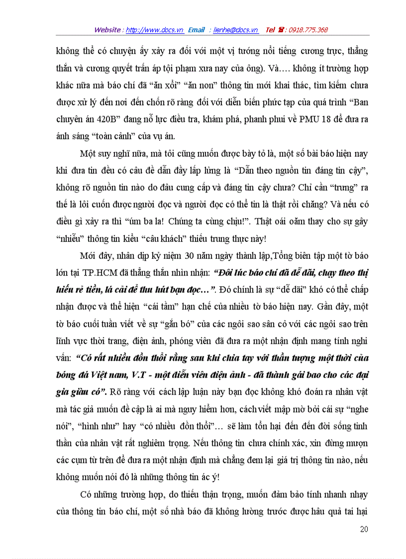 image for page Tìm hiểu về Phóng sự