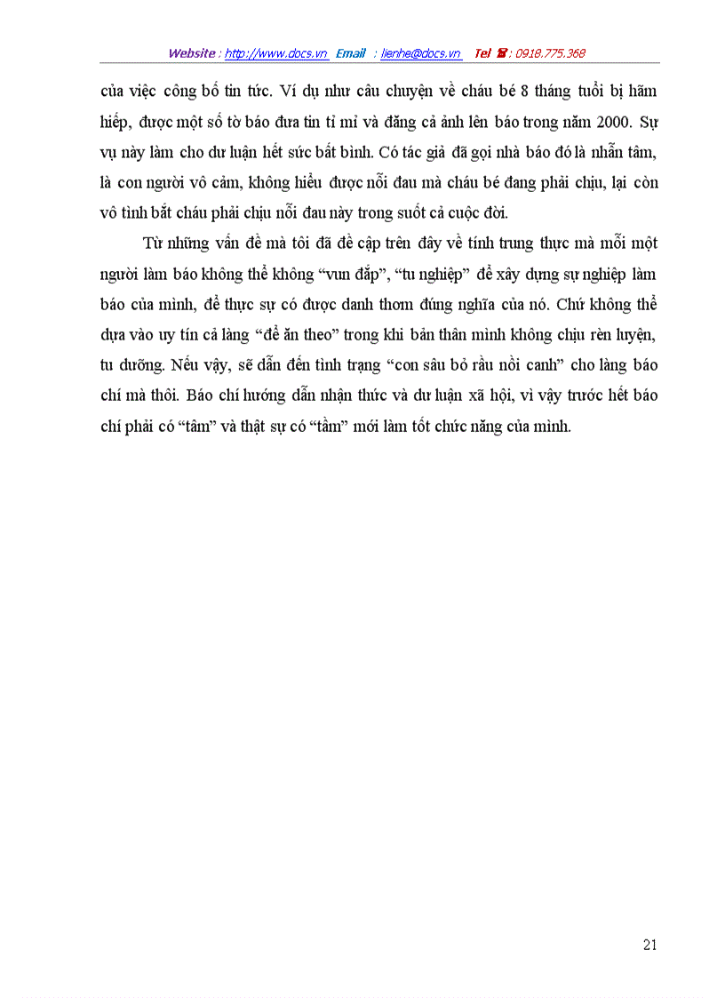 image for page Tìm hiểu về Phóng sự